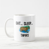 Essen Sie Schlaf TAPIRS Kaffeetasse (Links)