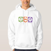 Essen Sie Schlaf tun Biochemie Hoodie (Vorderseite)