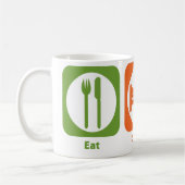 Essen Sie Schlaf tun Buchhaltung Kaffeetasse (Links)