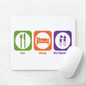 Essen Sie Schlaf tun Chemie Mousepad (Mit Mouse)