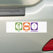 Essen Sie Schlaf tun Chiropraktik Autoaufkleber (Auf Auto)