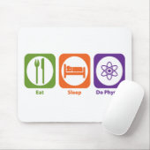Essen Sie Schlaf tun Physik Mousepad (Mit Mouse)
