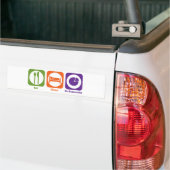 Essen Sie Schlaf tun Wirtschaft Autoaufkleber (Auf Lkw)
