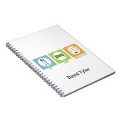 Essen Sie Schlaf, üben Sie Recht Notizblock (Rechte Seite)