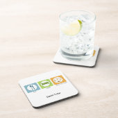 Essen Sie Schlaf, üben Sie Recht Untersetzer (Rechte Seite)