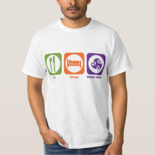 Essen Sie Schlaf-UhrAnime T-Shirt