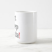 Essen Sie Schlaf Vizsla Tasse (Mittel)