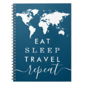 Essen Sie Schlaf-Wiederholung AUSWAHL IHRE Notizblock (Vorderseite)