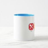 Essen Sie Schlaf-Yoga Tasse (Zentrum)