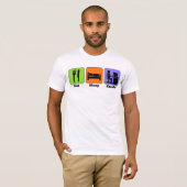 Essen Sie Schlaf Zazzle T - Shirt (Vorne ganz)