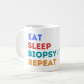ESSEN SIE SCHLAFBIOPSY WIEDERHOLUNG - BIOPSY KAFFE KAFFEETASSE (Vorderseite Links)