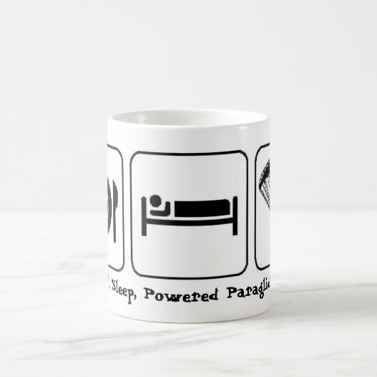 Essen Sie, schlafen Sie, angetriebenes Kaffeetasse (Mittel)