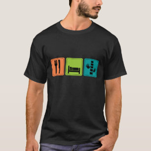 Essen Sie, schlafen Sie, Chiropraktik-T - Shirt