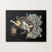 Essen Sie, schlafen Sie Spiel-Rugby Puzzle (Horizontal)