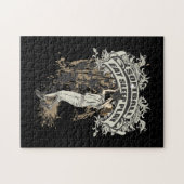 Essen Sie, schlafen Sie, spielen Sie Softball Puzzle (Horizontal)