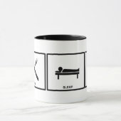essen Sie, schlafen Sie, sudoku Tasse (Zentrum)