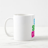 Essen Sie, schlafen Sie, tanzen Sie Kaffeetasse (Links)