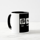 Essen Sie, schlafen Sie, töten Sie Drachen Tasse (Vorderseite Links)