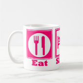 Essen Sie, schlafen Sie u. reiten Sie Kaffeetasse (Links)