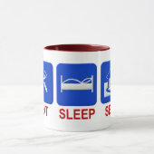 Essen Sie, schlafen Sie, verkaufen Sie Tasse (Zentrum)