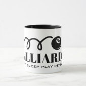 Essen Sie schlafen spielen wiederholen lustige sch Tasse (Zentrum)