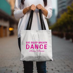 Essen Sie schlafende Atemtanz Silhouette Rosa und  Tasche