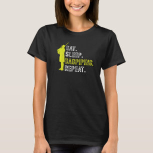 Essen Sie schlafende Bagpiping Wiederholung Bagpip T-Shirt