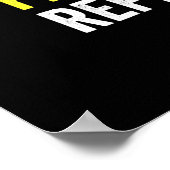 Essen Sie schlafende Fly Drones Wiederholen Drone Poster (Ecke)
