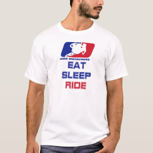 Essen Sie Schlaffahrt T-Shirt
