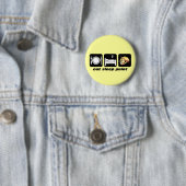 Essen Sie Schlaffarbe Button (Beispiel)