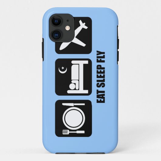 essen Sie Schlaffliege Case-Mate iPhone Hülle (Rückseite)