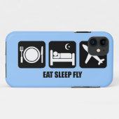 essen Sie Schlaffliege Case-Mate iPhone Hülle (Rückseite (Horizontal))