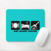 essen Sie Schlafgitarre Mousepad (Mit Mouse)