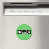 Essen Sie schlaflaufend Magnet (In Situ (Geschirrspüler))