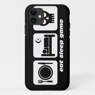 essen Sie Schlafspiel iPhone 11 Hülle