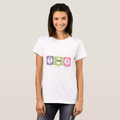 Essen Sie Schlaftanz! T-Shirt (Vorne ganz)