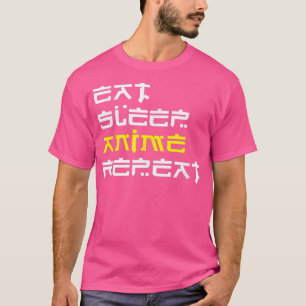 Essen Sie Sleep Anime Repeat Design für eine japan T-Shirt