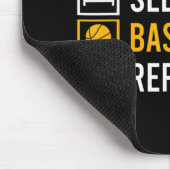 ESSEN SIE SLEEP BASKETBALL WIEDERHOLEN MOUSEPAD (Ecke)
