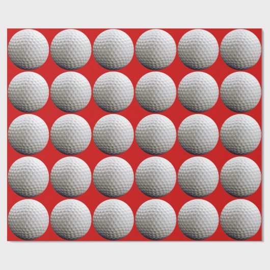 Essen Sie Sleep Golf beliebiger Farbe Geschenkpapier (Flach)