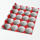 Essen Sie Sleep Golf beliebiger Farbe Geschenkpapier (Ungerollt)
