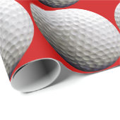 Essen Sie Sleep Golf beliebiger Farbe Geschenkpapier (Rolleneckpunkt)
