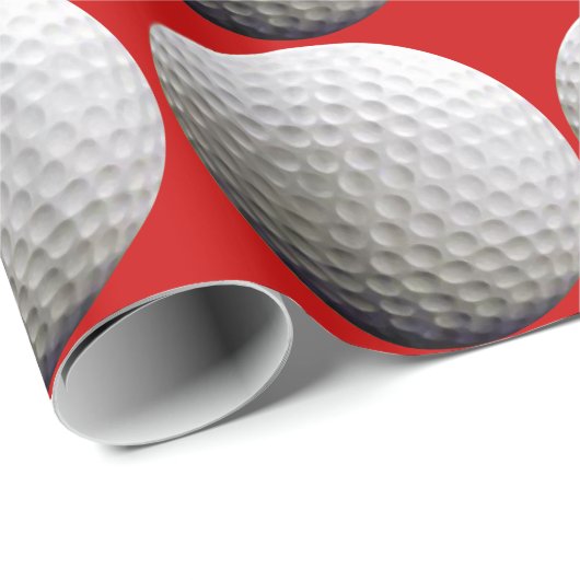 Essen Sie Sleep Golf beliebiger Farbe Geschenkpapier (Rolleneckpunkt)