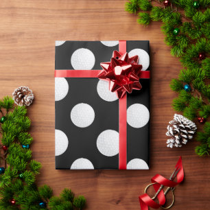Essen Sie Sleep Golf Wrapping Papier Geschenkpapier