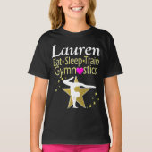 ESSEN SIE SLEEP GYMNASTICS PERSONALISIERT T SHIRT (Vorderseite)