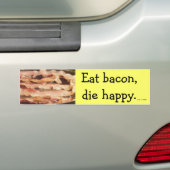 Essen Sie Speck Autoaufkleber (Auf Auto)
