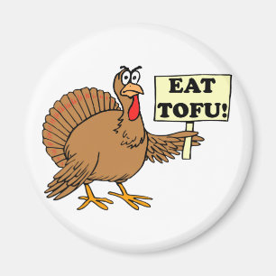 Essen Sie Tofu Magnet