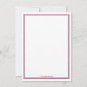 Essen Sie, trinken Sie u. haben Sie Spaß an einem Einladung (Rückseite)