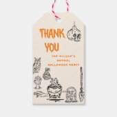 Essen Sie trinken und Beängstigend erwachsenes Hal Geschenkanhänger (Vorderseite)