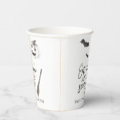 Essen Sie trinken und Beängstigend sein | Frohe Ha Pappbecher (Rechts)