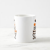 Essen Sie trinken und beängstigend sein halbrund Kaffeetasse (Mittel)